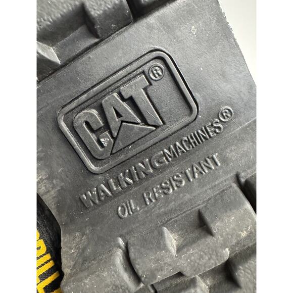 CAT Caterpillar P72365 Men's Soft Toe Brown Leather Work Boots Men 10.5 - Picture 12 of 12